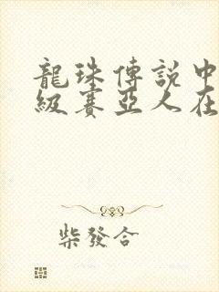 龙珠传说中的超级赛亚人在线观看