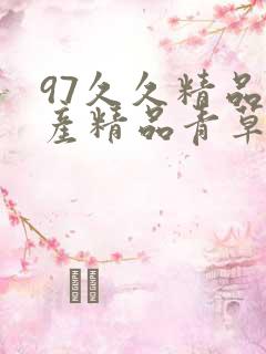 97久久精品国产精品青草