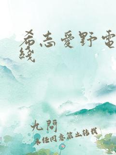 希志爱野电影在线