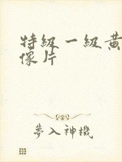 特级一级黄色录像片