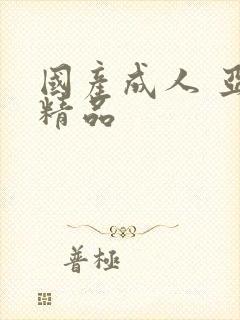 国产成人 亚洲精品