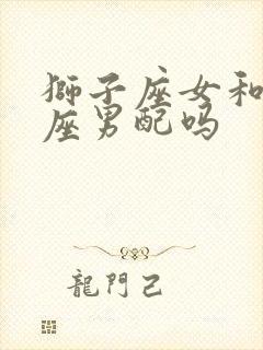 狮子座女和双子座男配吗