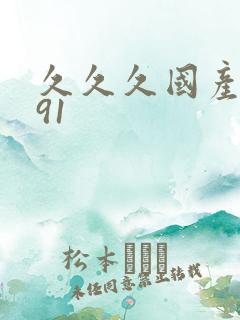 久久久国产精品91