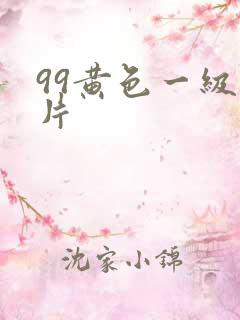 99黄色一级淫片