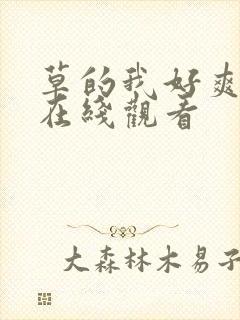 草的我好爽视频在线观看