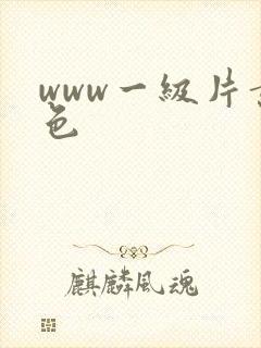 www一级片黄色
