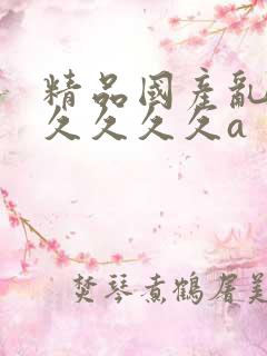 精品国产乱码久久久久久a丨