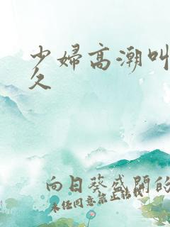 少妇高潮叫久久久