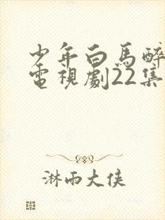 少年白马醉春风电视剧22集免费观看