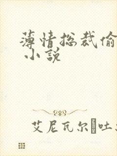 薄情总裁偷上瘾 小说