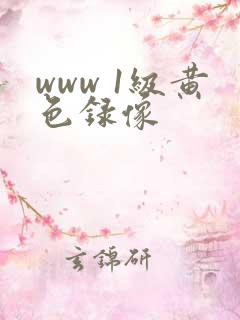 www 1级黄色录像