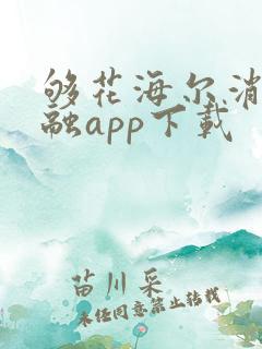 够花海尔消费金融app下载