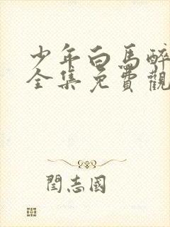 少年白马醉春风全集免费观看31集