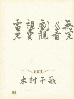 电视剧《无间》免费观看完整版高清