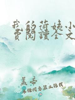 我的荷姨小说免费阅读全文