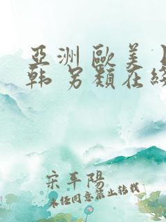 亚洲 欧美 日韩 另类在线