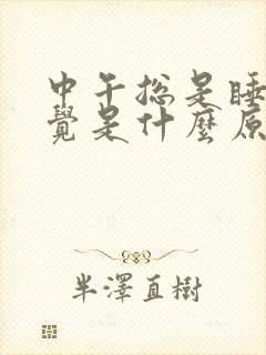 中午总是睡不着觉是什么原因