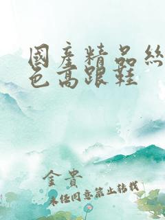 国产精品丝袜黑色高跟鞋