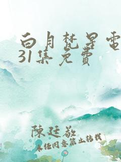 白月梵星电视剧31集免费