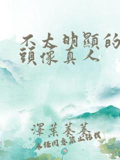 不太明显的情侣头像真人