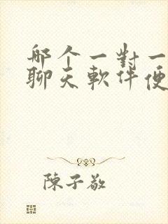 哪个一对一视频聊天软件便宜