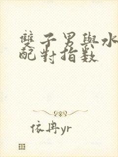 双子男与水瓶女配对指数