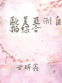 欧美亚洲自拍偷拍综合