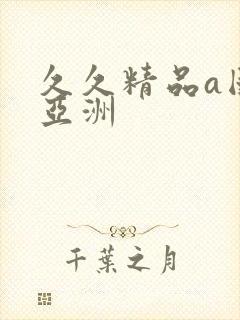 久久精品a国产亚洲