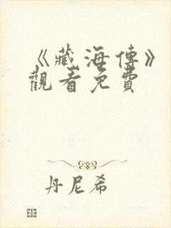 《藏海传》在线观看免费