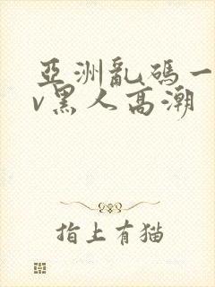 亚洲乱码一区av黑人高潮