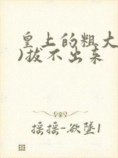 皇上的粗大(h)拔不出来