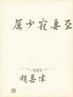 厉少宠妻至上的