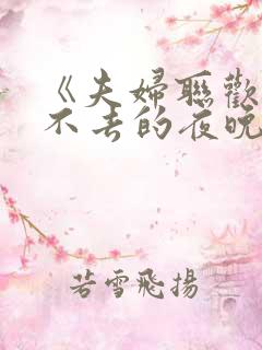 《夫妇联欢～回不去的夜晚～》