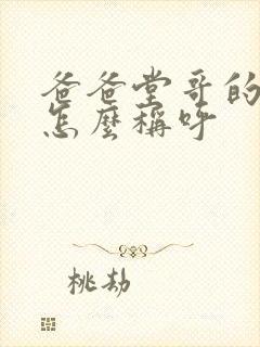 爸爸堂哥的女儿怎么称呼