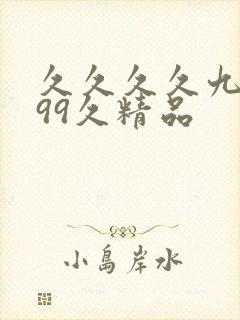 久久久久九九九99久精品