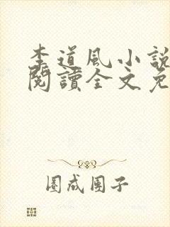 李道风小说在线阅读全文免费无弹窗