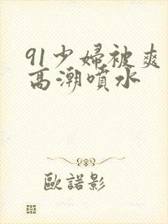 91少妇被爽到高潮喷水