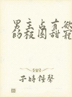 男主占有欲很强的校园甜宠文小说