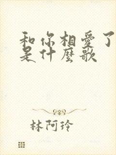 和你相爱了一场是什么歌