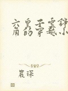 六皇子云铮为主角的穿越小说