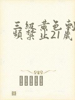 三级黄色刺激视频禁止21岁内入