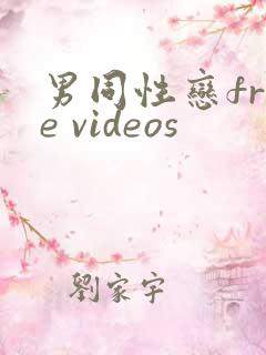 男同性恋free videos