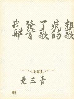 我发了疯想你是哪首歌的歌词