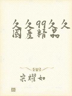 久久99久久久国产精品