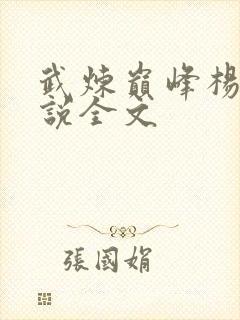 武炼巅峰杨开小说全文