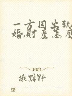 一方因出轨,离婚,财产怎么分割