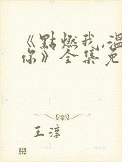 《点燃我,温暖你》全集免费观看