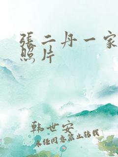 张二丹一家三口照片