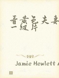 看黄色夫妻生活一级片