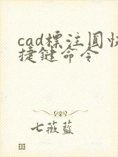 cad标注圆快捷键命令